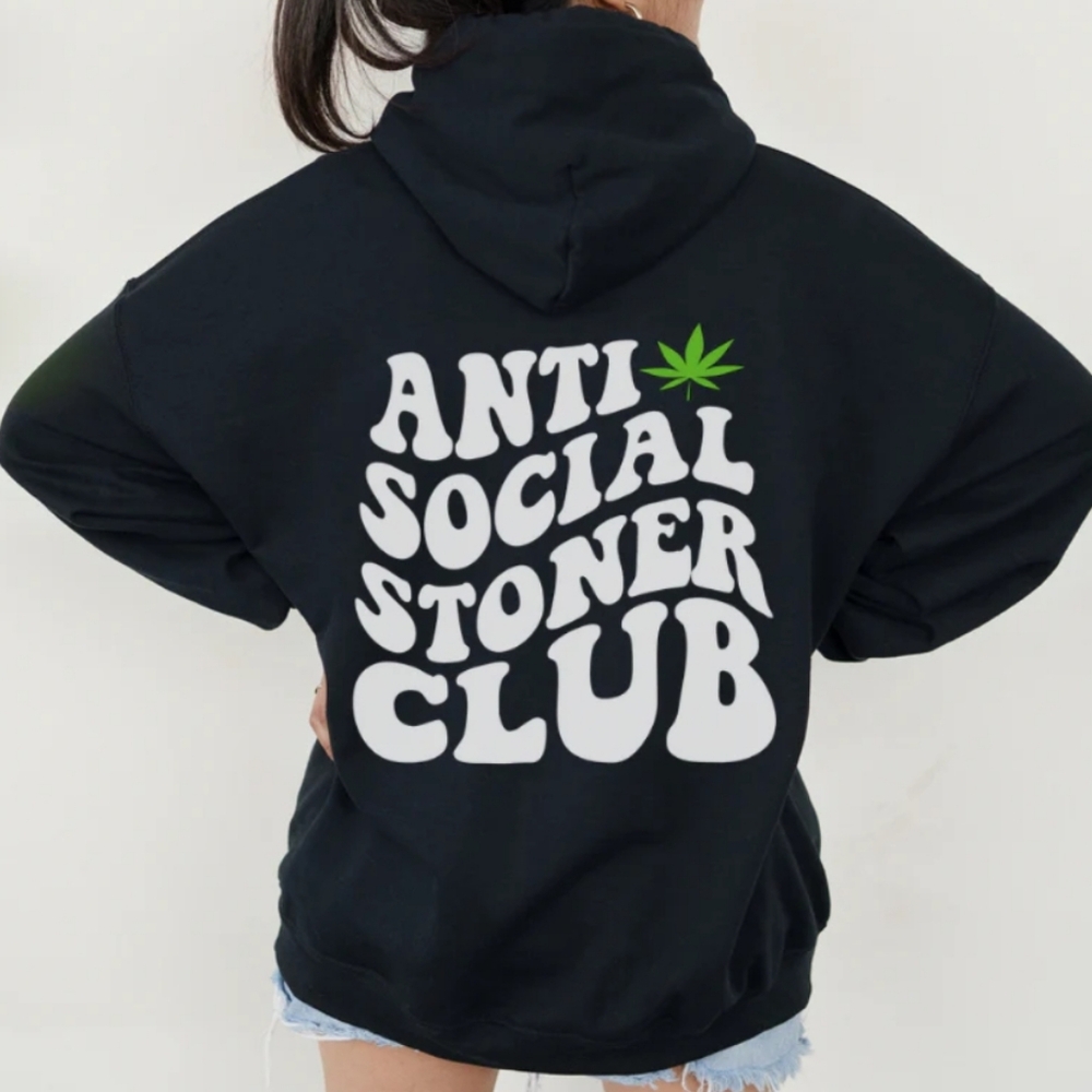Anti Social Stoner Club Hoodie